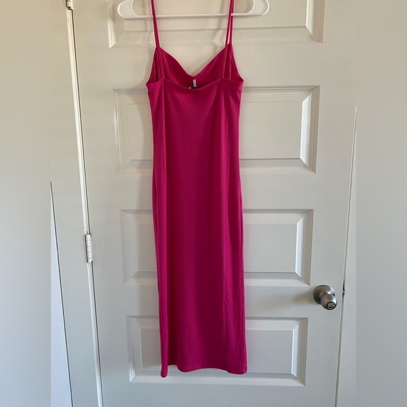 NWT Hot Pink Bodycon - Picture 5 of 5